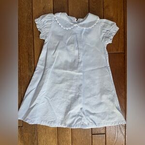 Kaycee Hughes soft cord baby blue dress size 3m